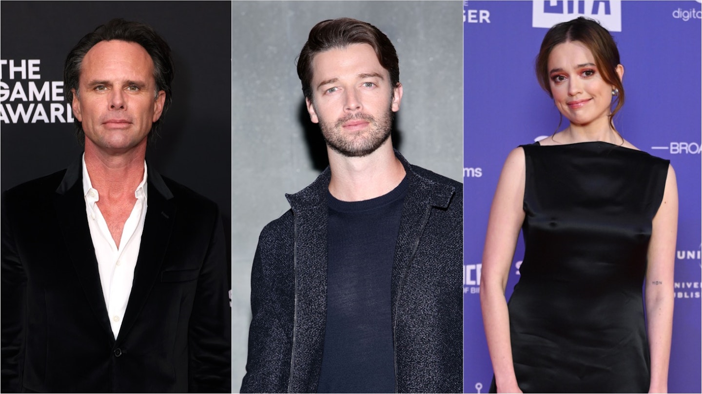 Walton Goggins, Patrick Schwarzenegger, Aimee Lou Wood